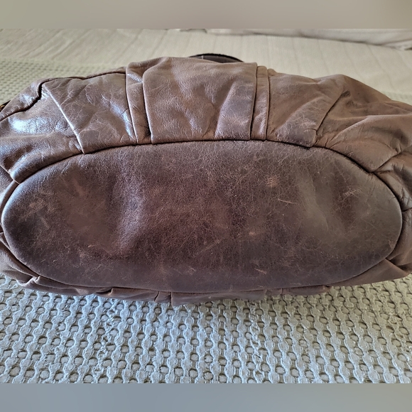 🥀🌻Y2k Juicy Couture Brown Leather Women's Bag - Picture 11 of 11